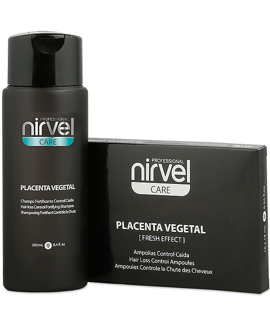 Comprar online Kit Control Caída Champú + Ampollas Placenta Vegetal Nirvel en la tienda alpel.es - Peluquería y Maquillaje Comprar online Kit Control Caída Champú + Ampollas Placenta Vegetal Nirvel en la tienda alpel.es - Peluquería y Maquillaje